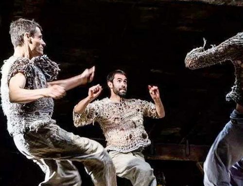 Bailando ante las cámaras